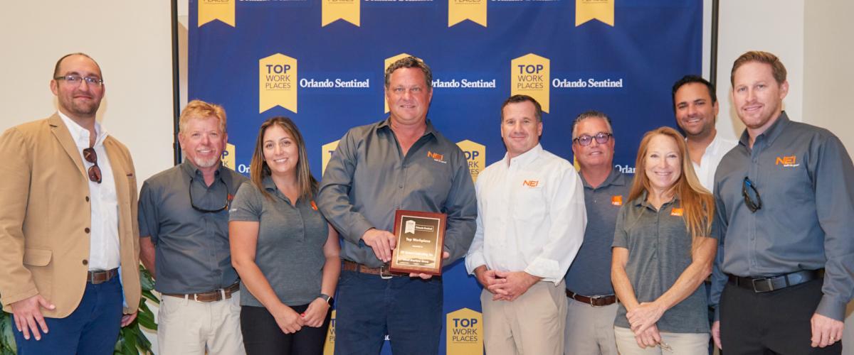 NEI GC receiving award