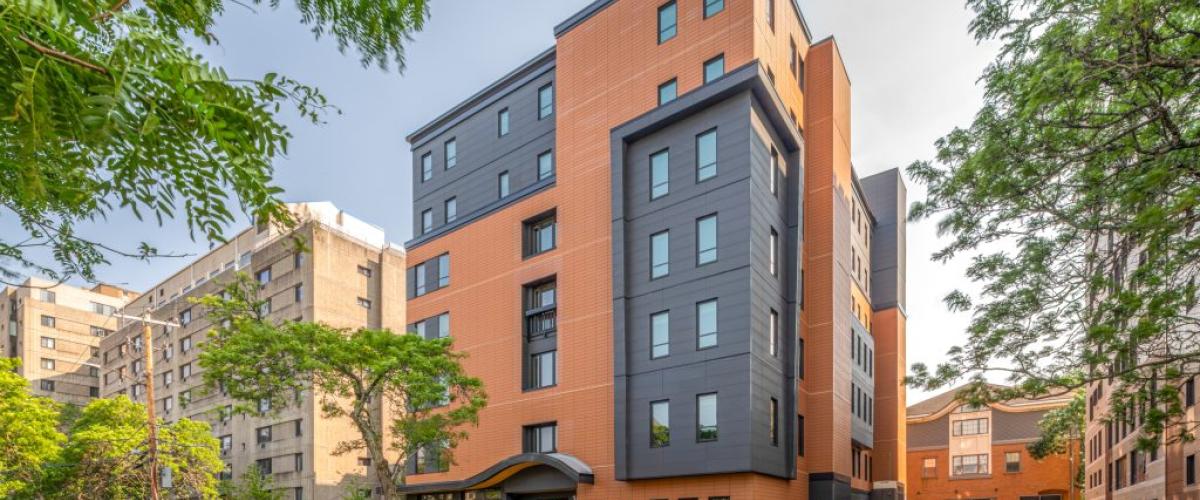 Front-facing street view of 108 Centre St