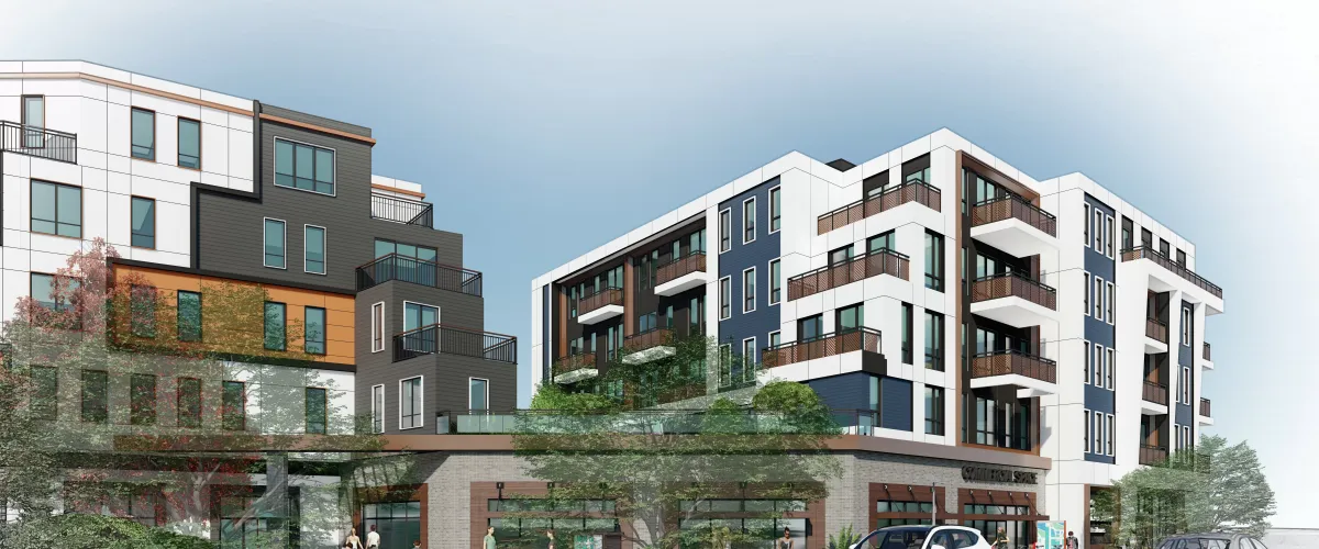 Rendering of 115-121 Boston Street.