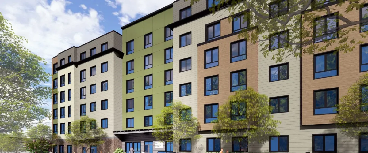 Rendering of 127 Amory St.