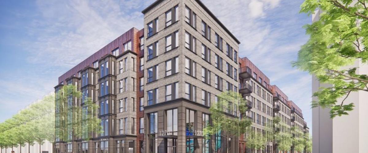 Rendering of 1270 Commonwealth Ave.