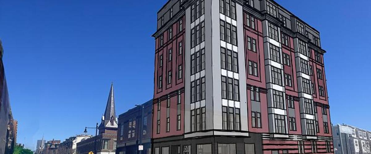 Rendering of 151 Lenox Street