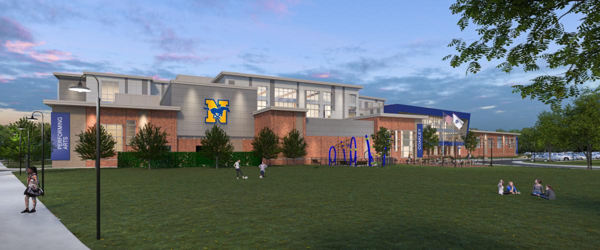 Rendering of Coakley Middle School
