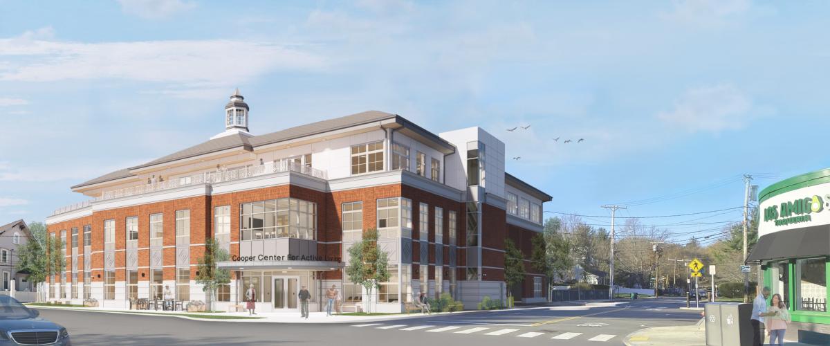 Rendering of the Cooper Center for Active Living