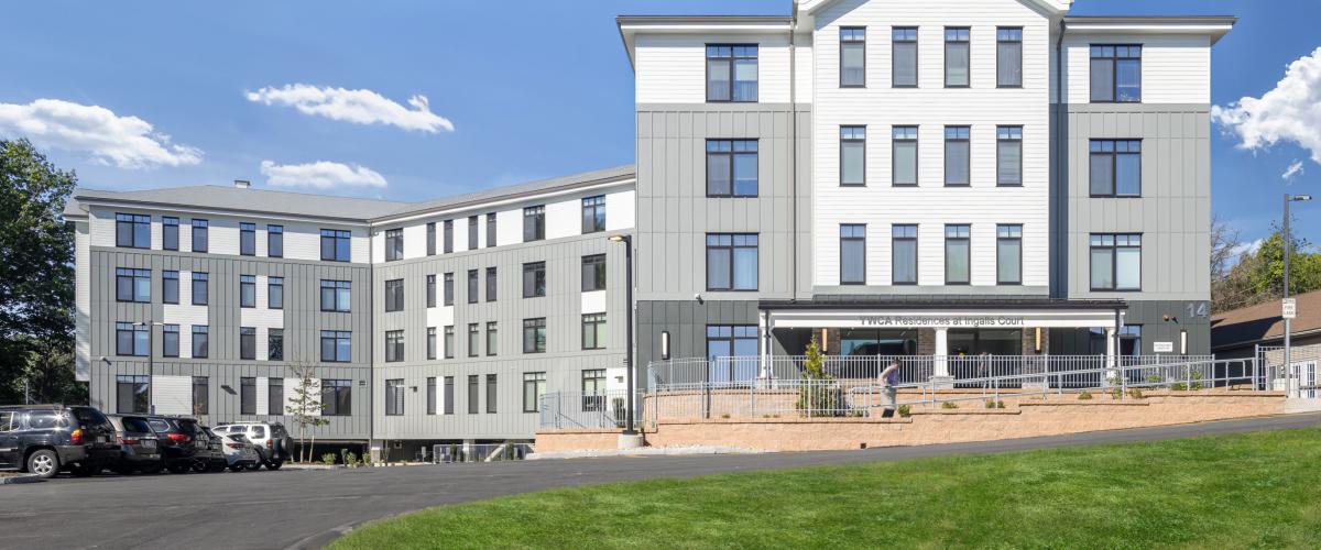 Street view of YWCA Residences at Ingalls Court 1