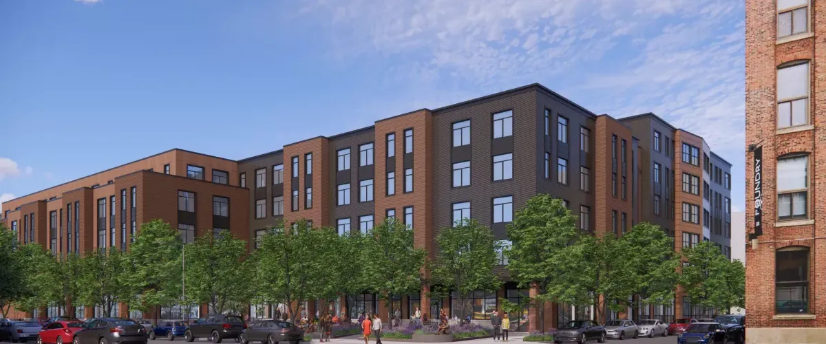 295 West 1st Street rendering