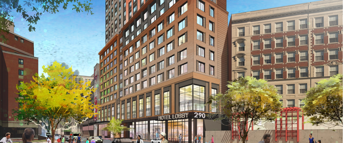 290 Tremont Street street view rendering