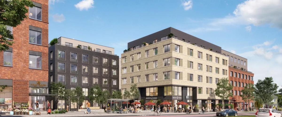 Render of 299 Broadway Building B in Somerville, MA.