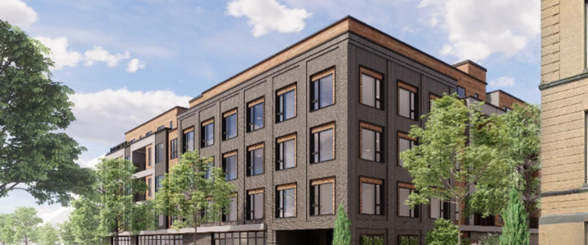 Rendering of 350 West Fourth Street