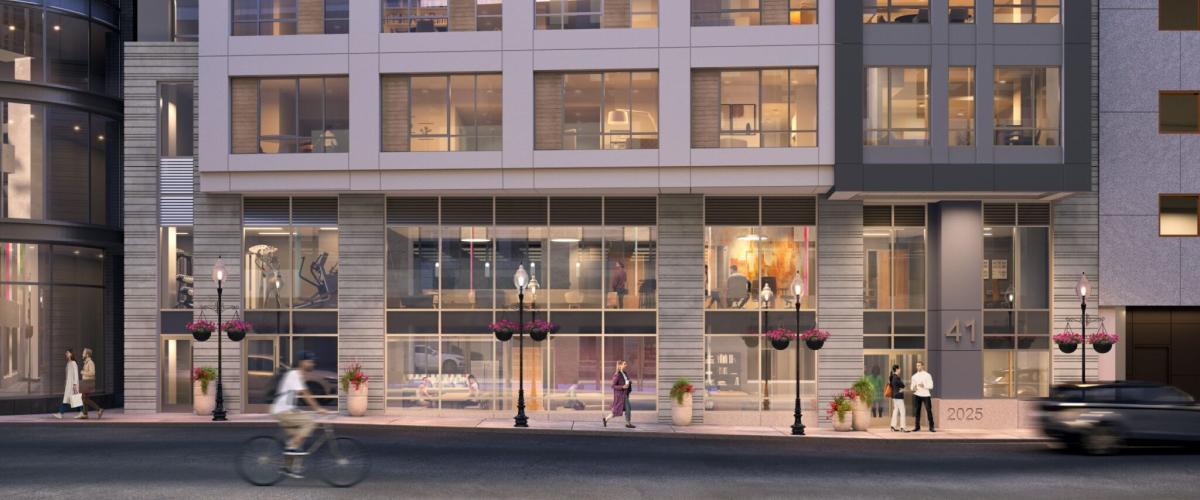Street view rendeirng of 41 LaGrange