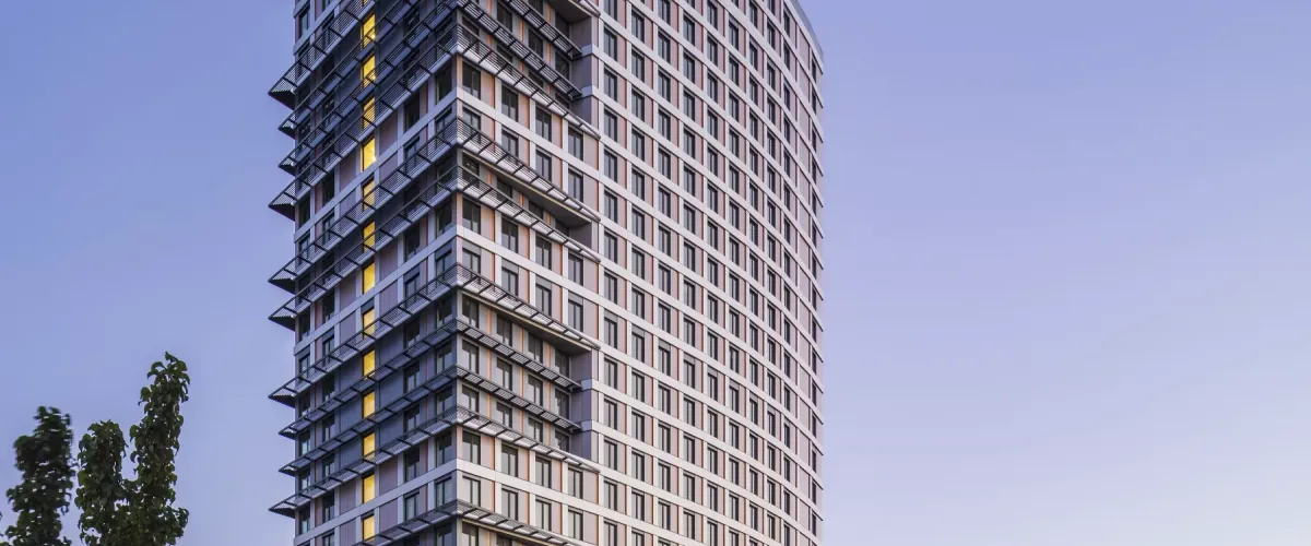 View of the 425 Grand Concourse building