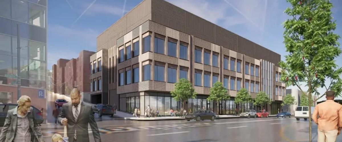 Rendering of Huntington Ave