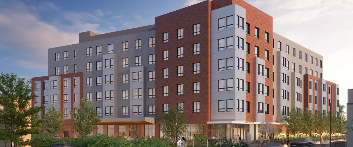 Render of the new development at 89 Blanchard Rd.