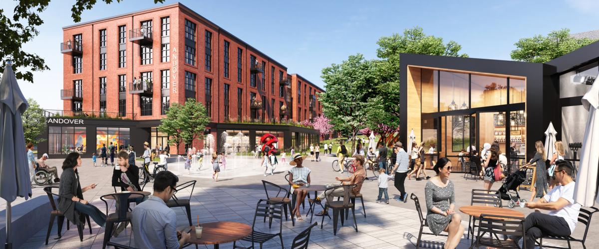 Main entrance and community space