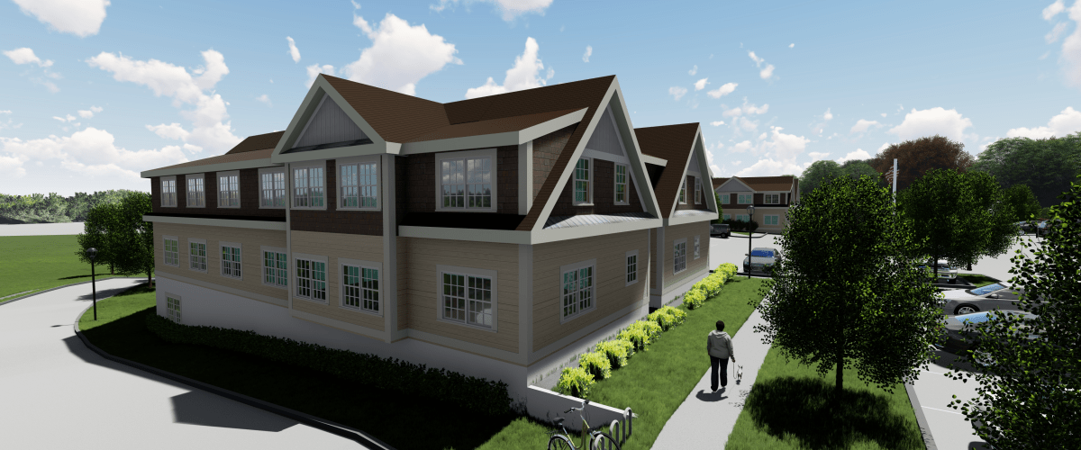 Rendering of Asbury Commons project