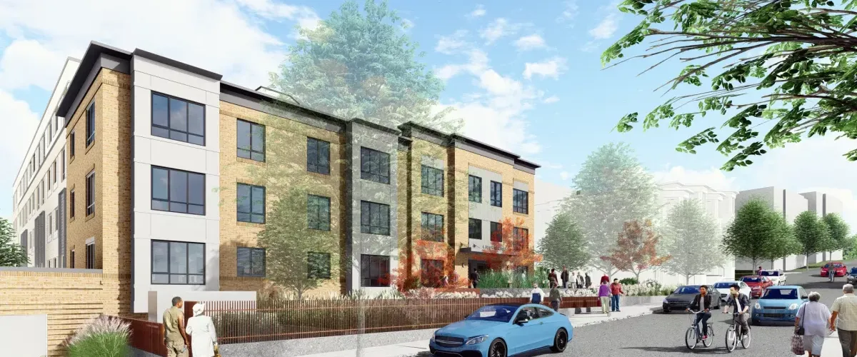 Rendering of Cheney Senior Homes