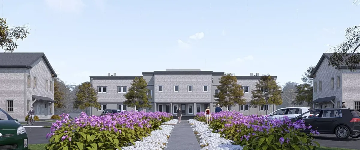 Rendering of Cloverleaf Building 21.