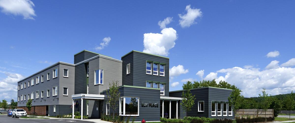 Street view of Elm Place