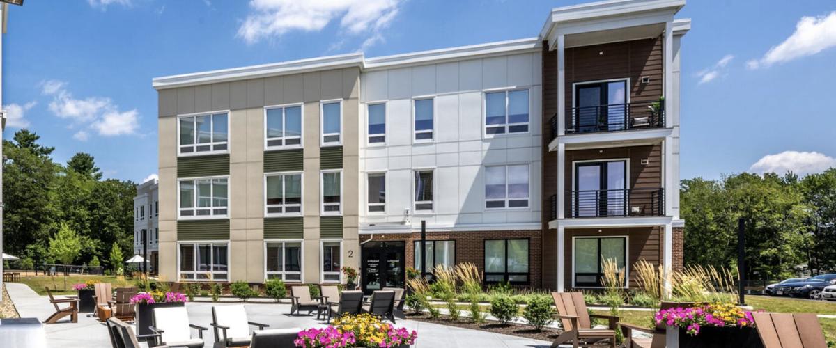 Exterior photo of building two of the elmwood