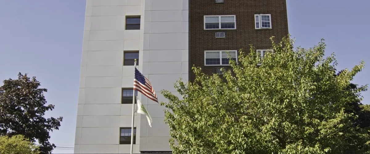 Fairweather Apartments front view.