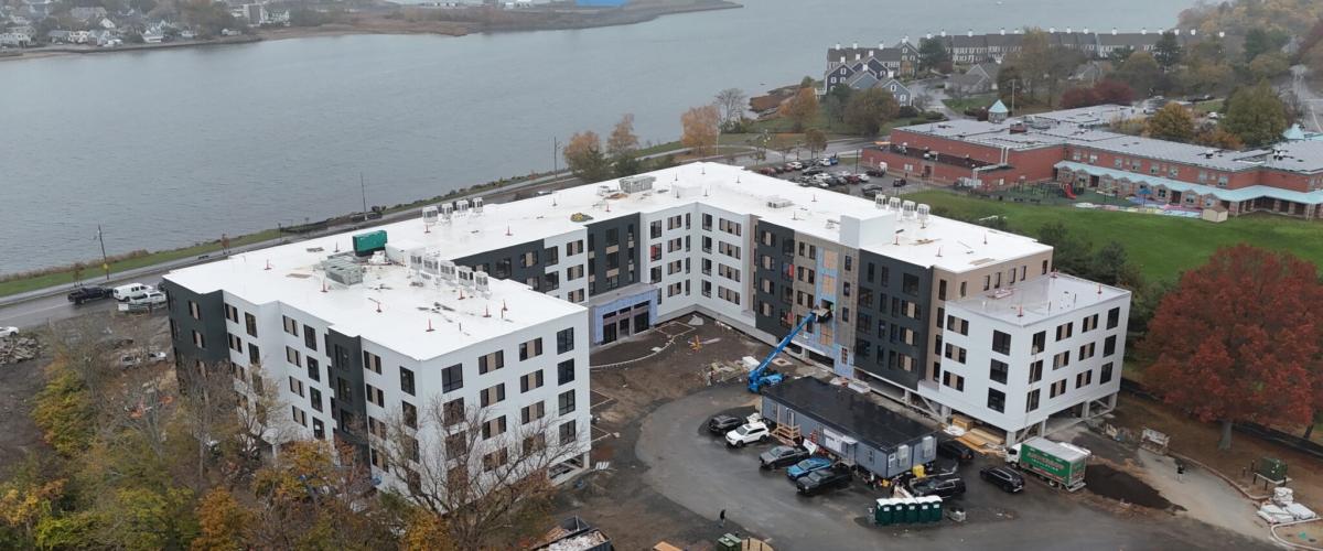 Leefort Terrace under construction