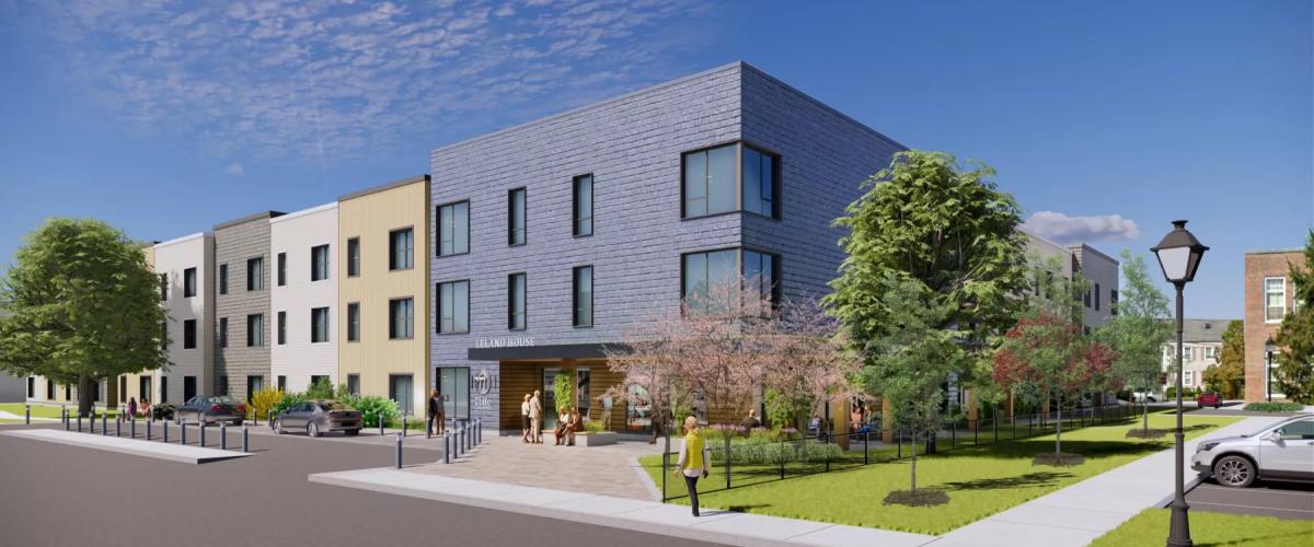 Render of Leland House.