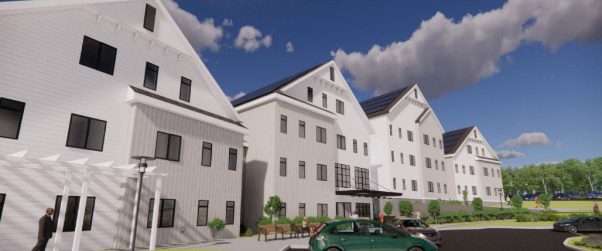 Rendering of McManus Manor.