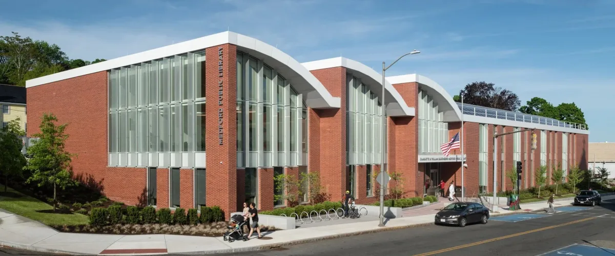 Street view of Medford Public Library