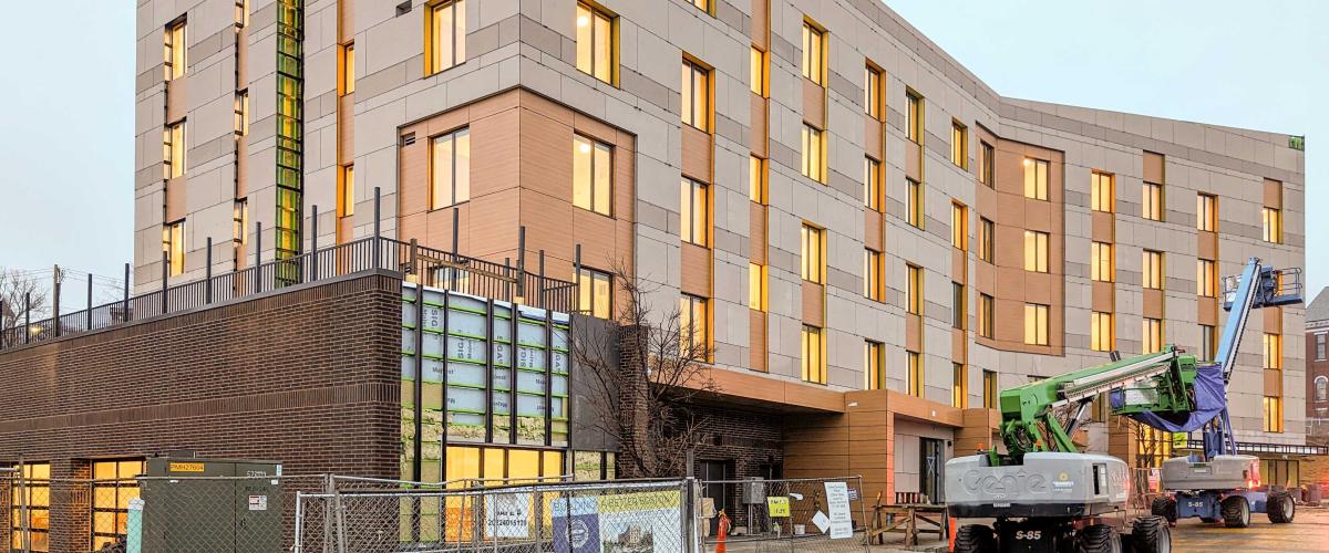 Kenzi under construction