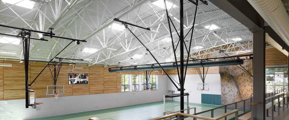 Interior view of Putney Field House
