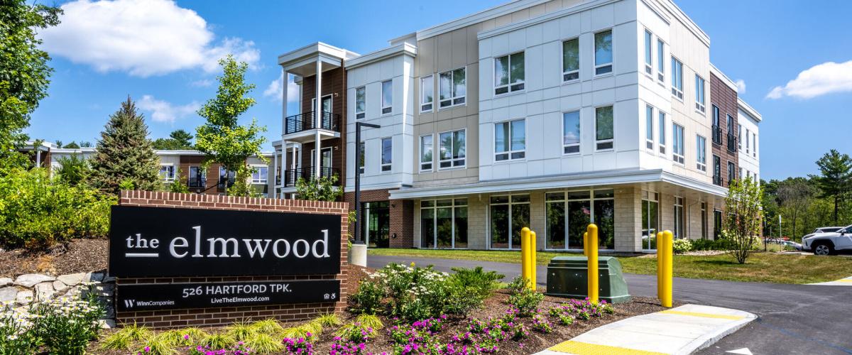 The completed Elmwood housing development