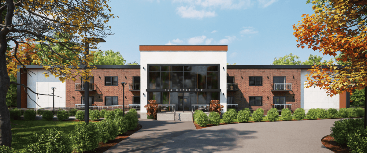The Laurel front entrance