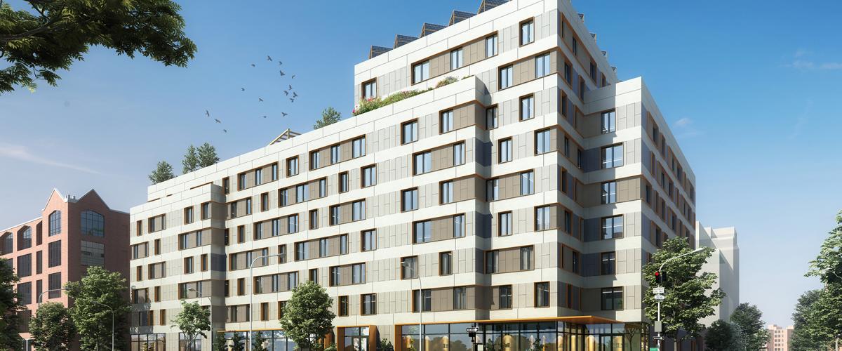 Rendering of Throop Corners