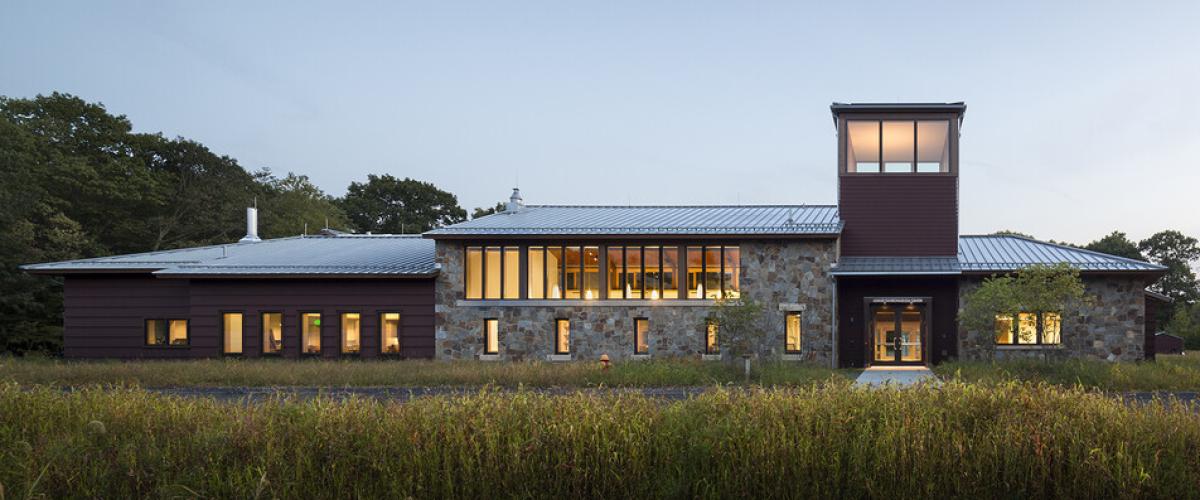 Front view of Kohler Environmental Center