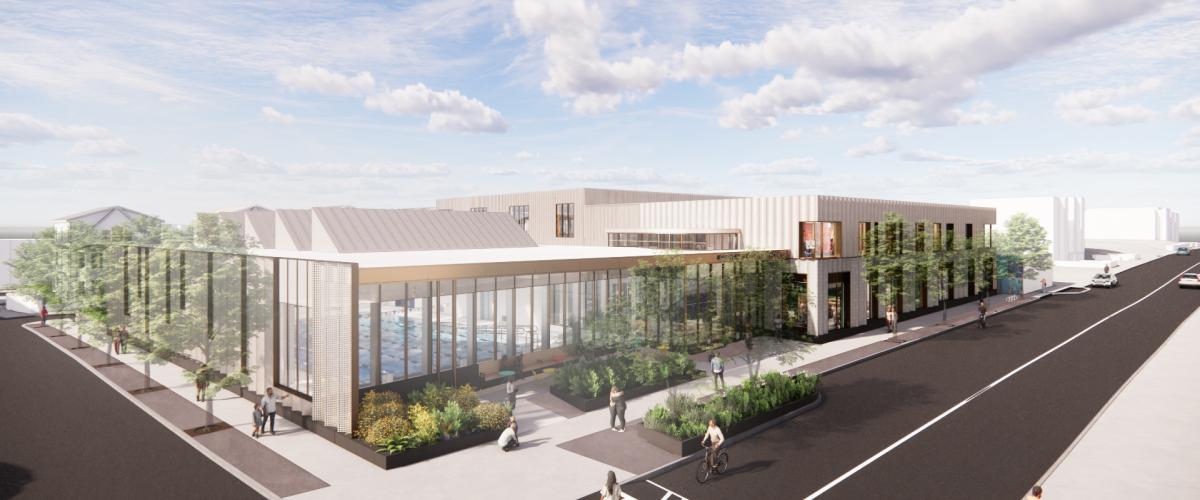 Rendering of Dorchester Community Center