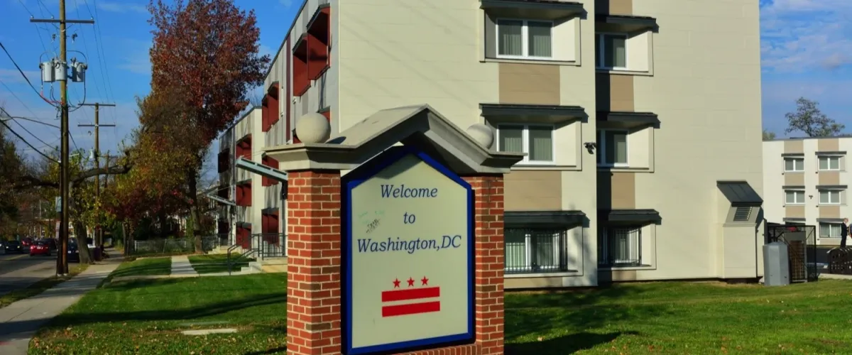 Street view of Weinberg Commons
