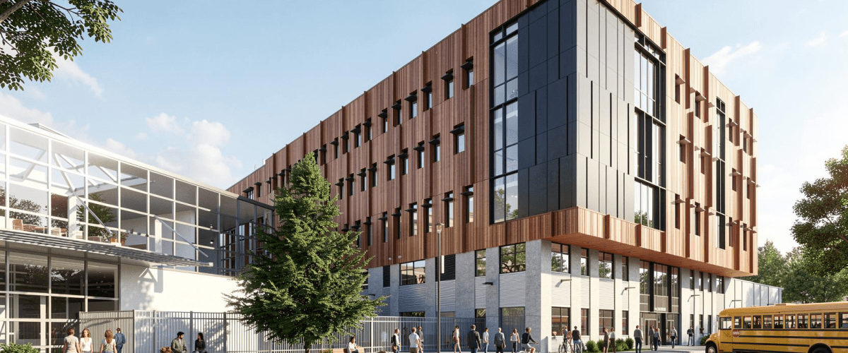 Westhill High School rendering