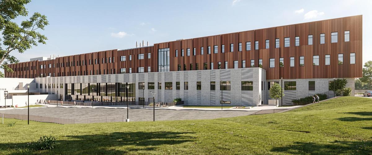 Westhill High School rendering