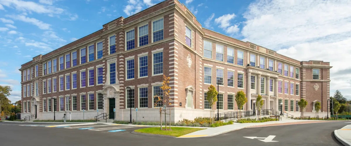 Briscoe Village for Living & The Arts front facing view