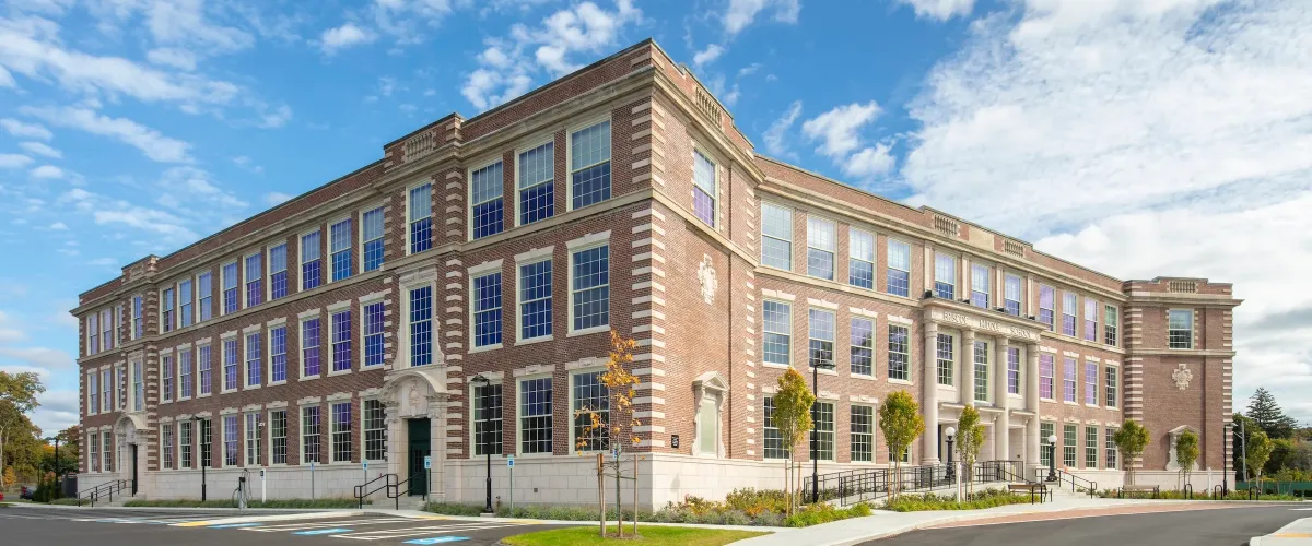 Briscoe Village for Living & The Arts front facing view