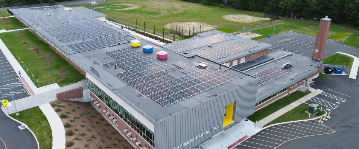 Buckley Elementary School aerial image