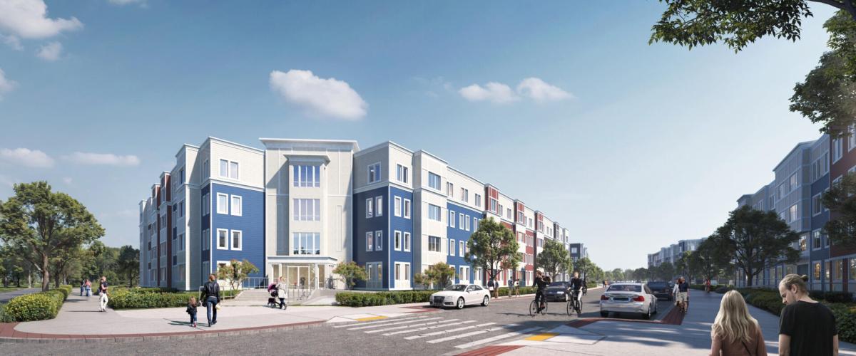 Rendering of Curtis apartments