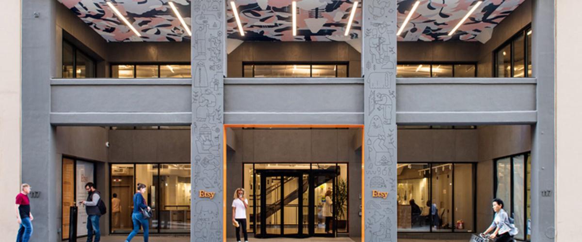Street view of Etsy HQ