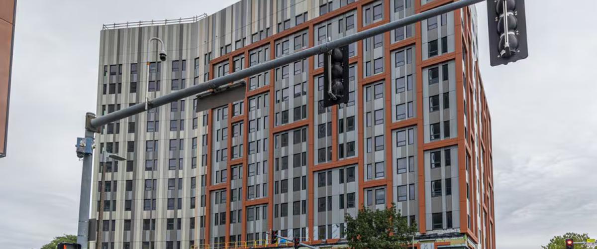 Flat 9 at Whittier under construction