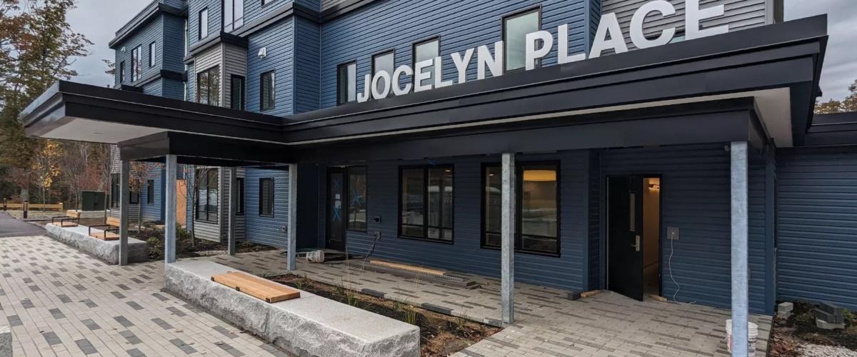 External view of Jocelyn Place entrance