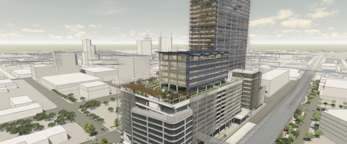 Rendering of Joint Government Center Campus