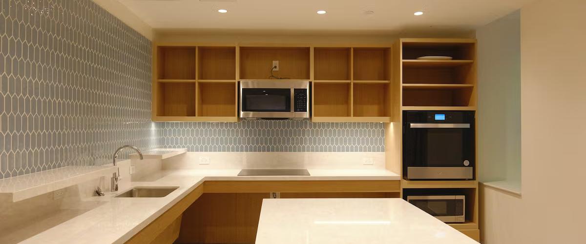 Shared kitchen space within Maranamay Hall