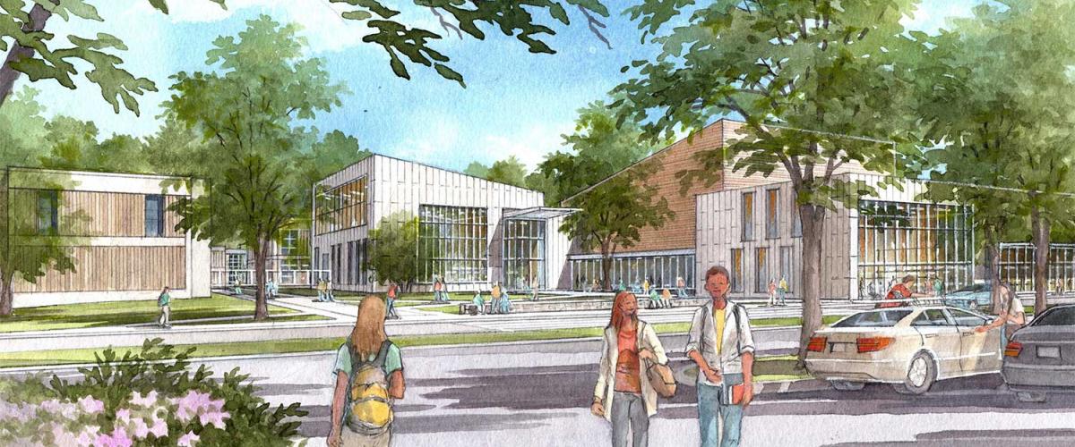 Illustration of Nauset Regional High School
