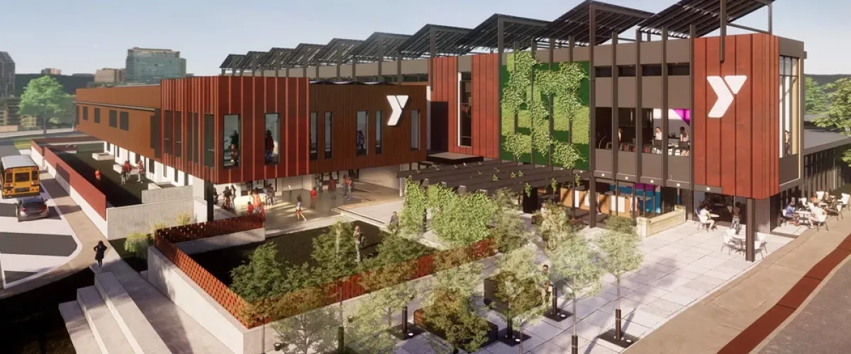Rendering of New Bedford YMCA