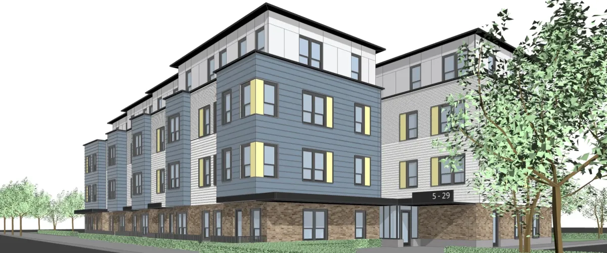 5-21 New England Ave rendering